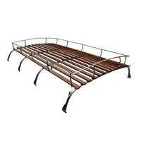Stainless Steel 4 Bow Camper Roof Rack Finest Quality 